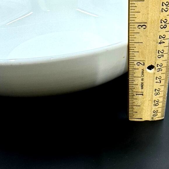 Pier 1 Imports "Luminous"White Porcelian 9" Pasta Bowl - Picture 4 of 6